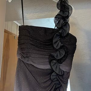 Size 8 charcoal grey formal dress